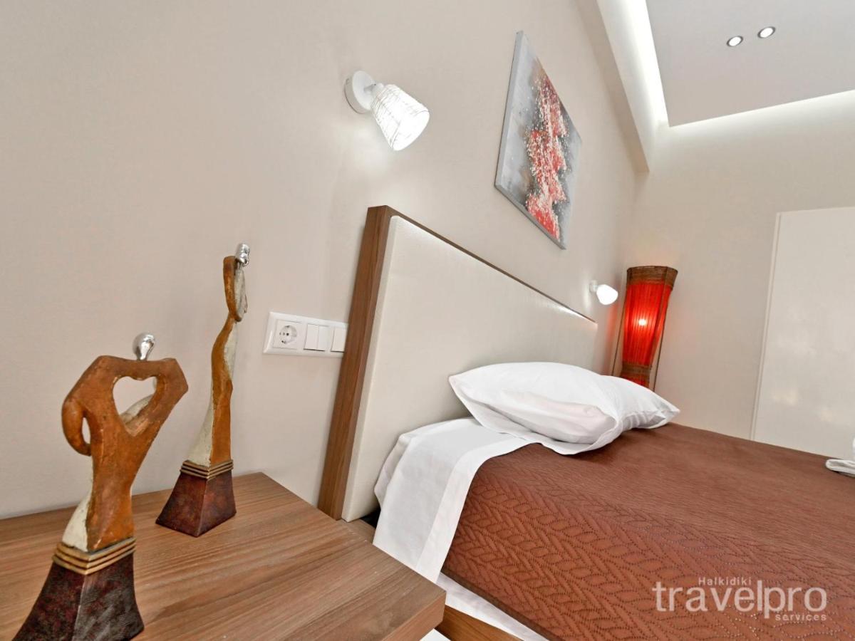 Sabbia Apartments Seafront By Rentalspro Services - Nea Moudania Halkidiki Eksteriør billede