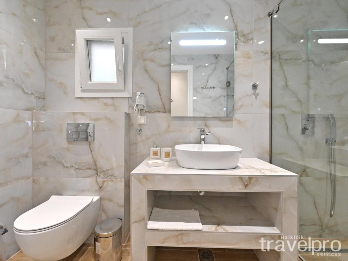 Sabbia Apartments Seafront By Rentalspro Services - Nea Moudania Halkidiki Eksteriør billede