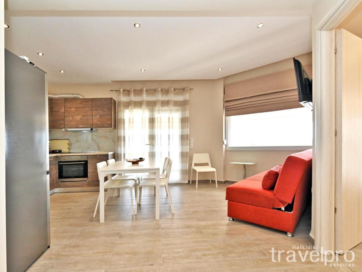 Sabbia Apartments Seafront By Rentalspro Services - Nea Moudania Halkidiki Eksteriør billede