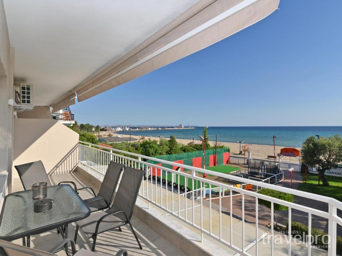 Sabbia Apartments Seafront By Rentalspro Services - Nea Moudania Halkidiki Eksteriør billede