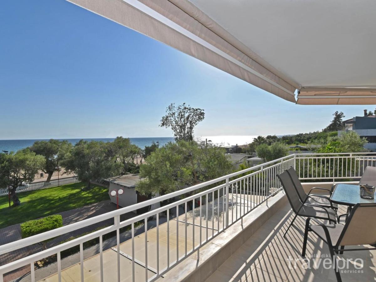 Sabbia Apartments Seafront By Rentalspro Services - Nea Moudania Halkidiki Eksteriør billede