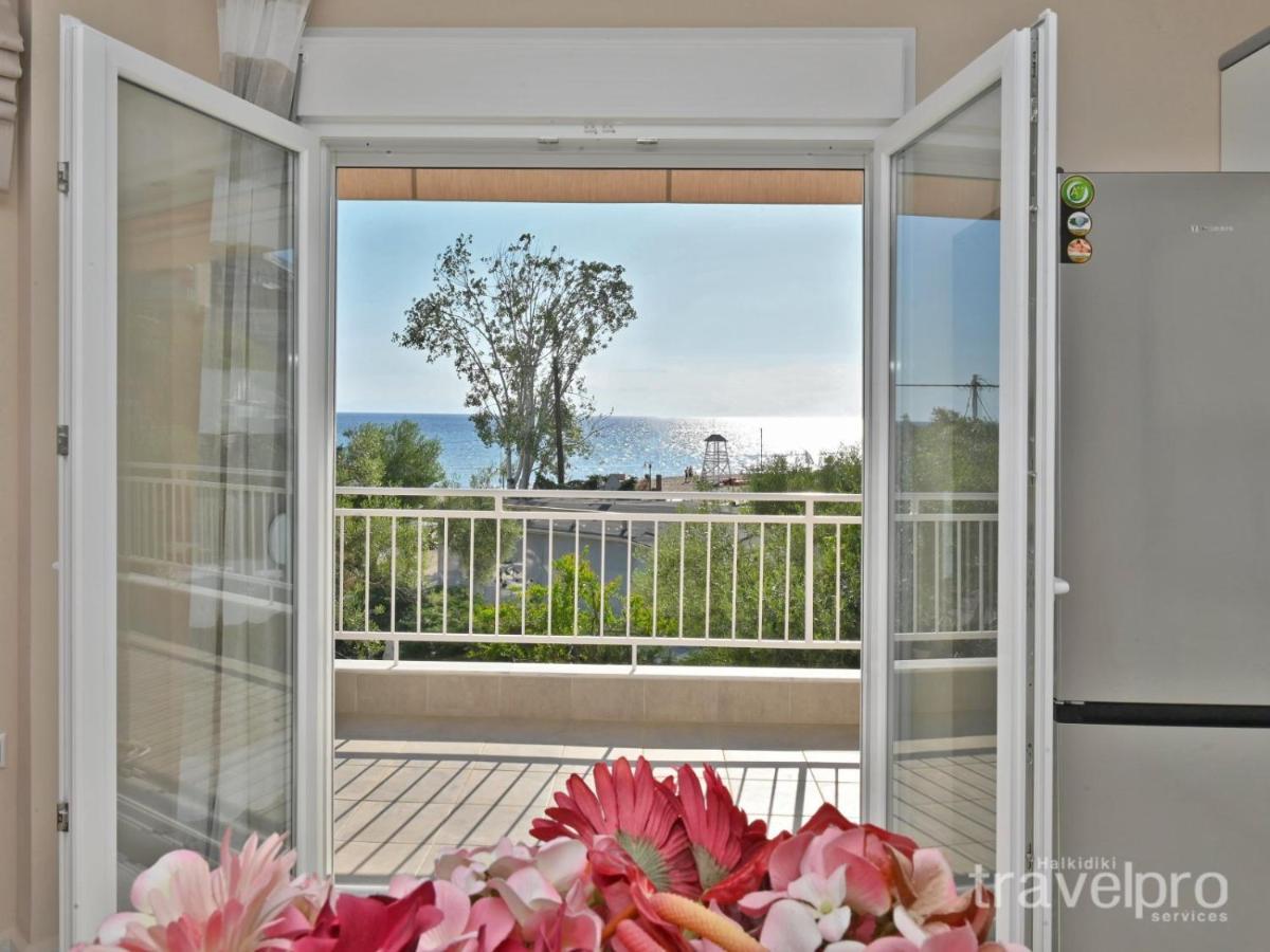 Sabbia Apartments Seafront By Rentalspro Services - Nea Moudania Halkidiki Eksteriør billede